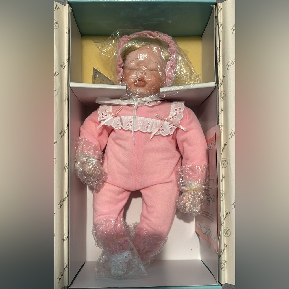 Knowles Pink Baby Doll with Certificate